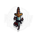 Dagger Stickers x2