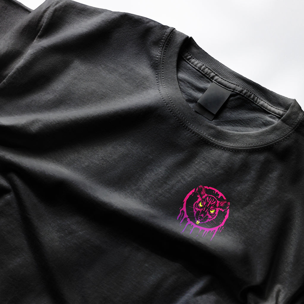 The Dripping Rat Signature Tee from Clothing Dioxide showcasing the front design.