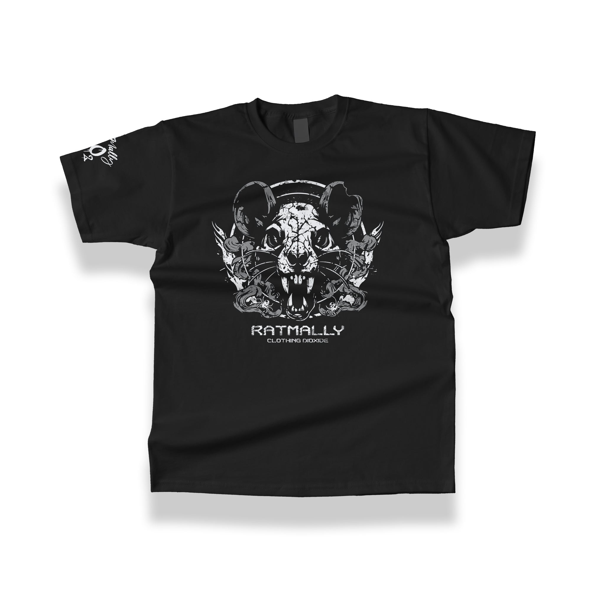 Rat Bones Graphic T-Shirt – Black Streetwear Tee | Clothing Dioxide