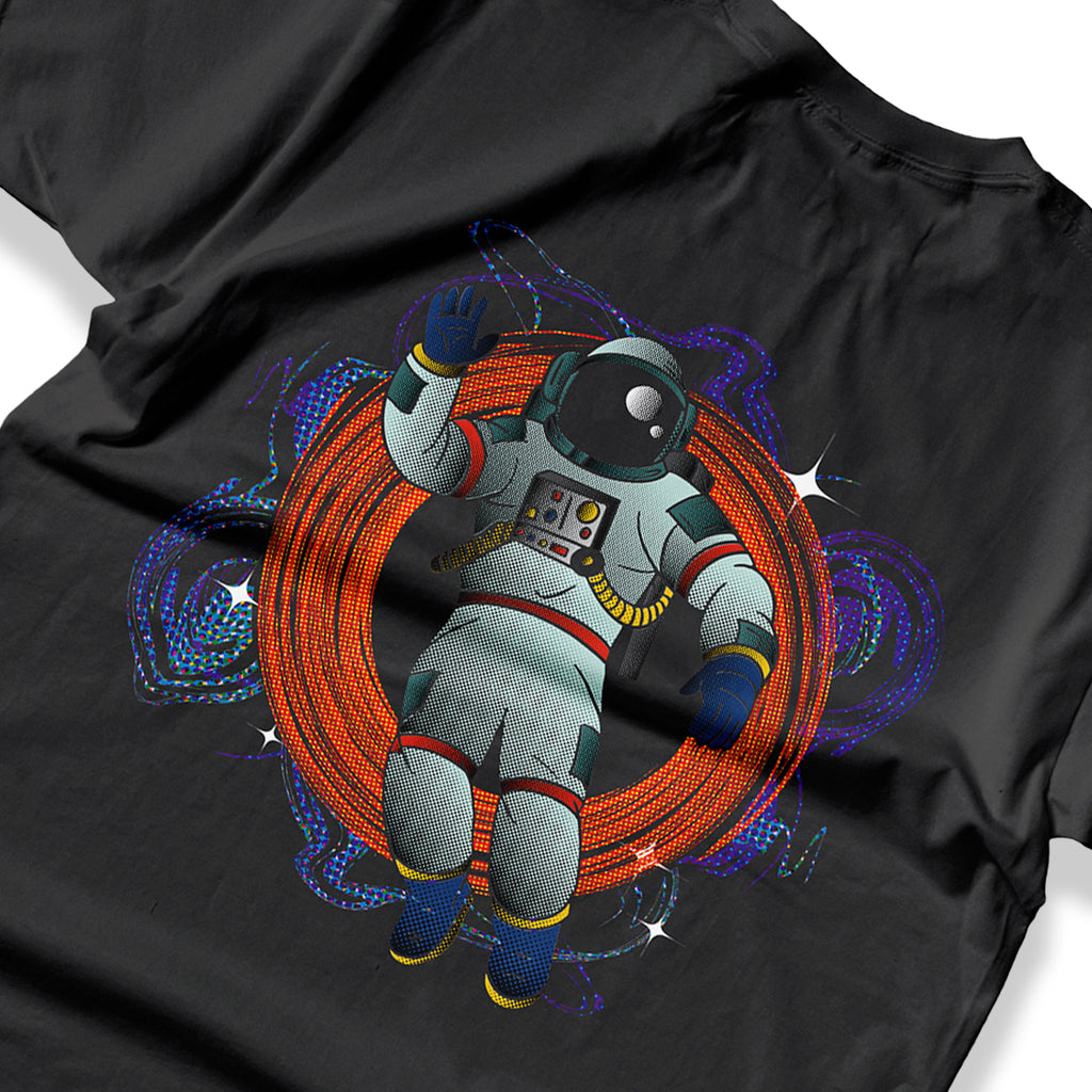 The Spaceman Tee from Clothing Dioxide, heavyweight cotton, unisex and built to last.
