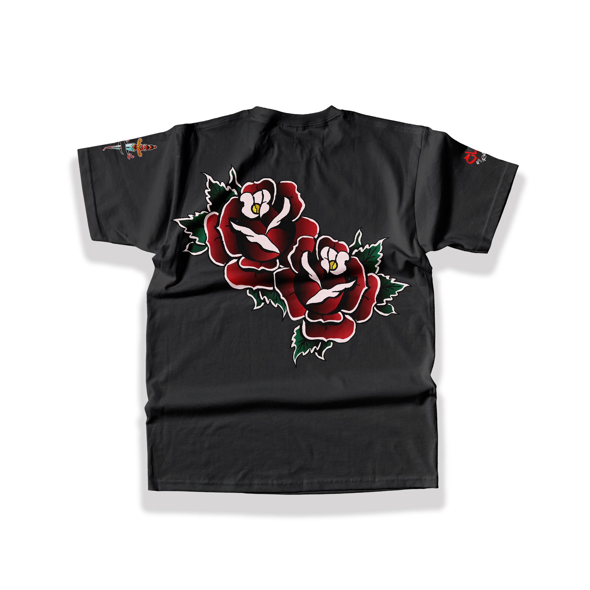 Rose T-Shirt from Clothing Dioxide. Tattoo inspired graphic T-Shirts