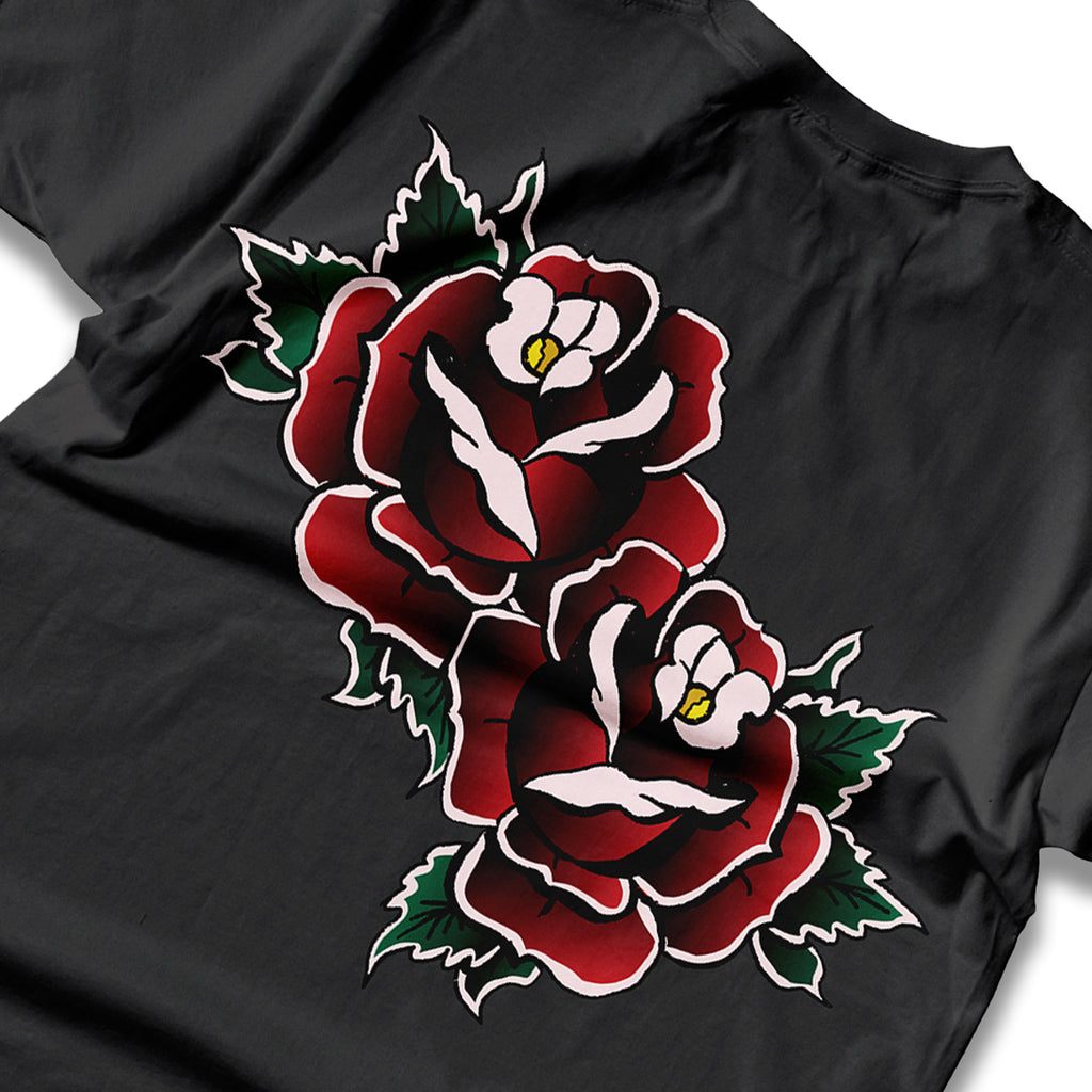 Tattoo inspired Rose Tee from Clothing Dioxide, UK